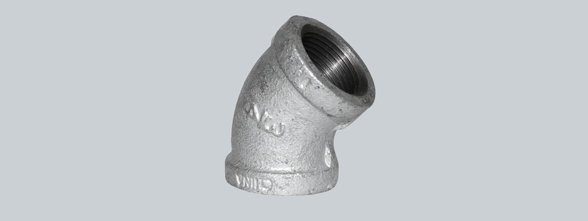 Codo 45 Galvanizado